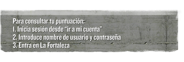 Consulta de puntuación